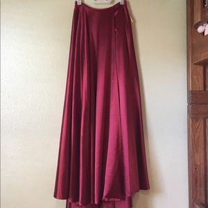 Two piece prom dress